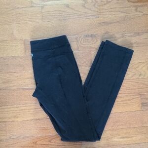 Lululemon Black Straight-leg, Reversible Pants, Size 8
